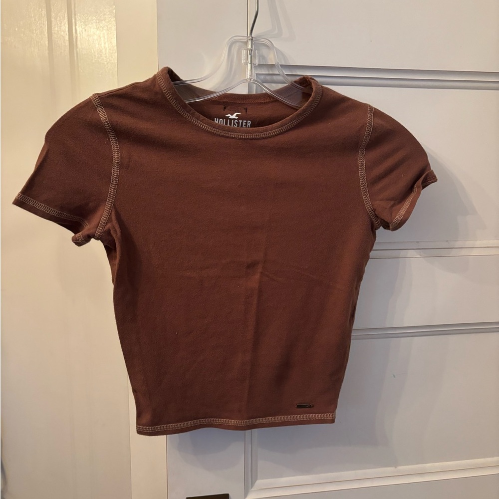 Brown shirt